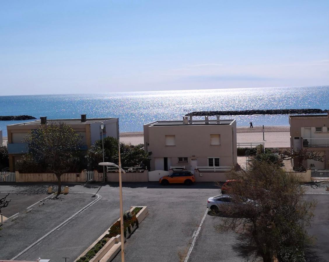 T3 Vue Mer Avec Acces A La Plage, Wifi, Clim - Dansnotreappart-Com - Valras-Plage Kültér fotó